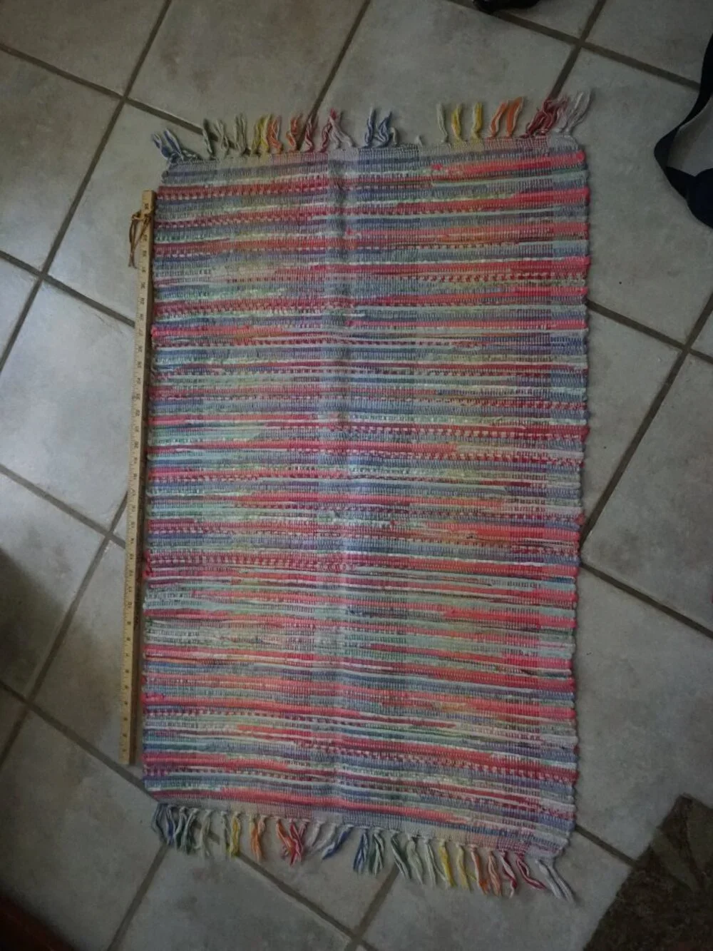 Rainbow Rag Rug